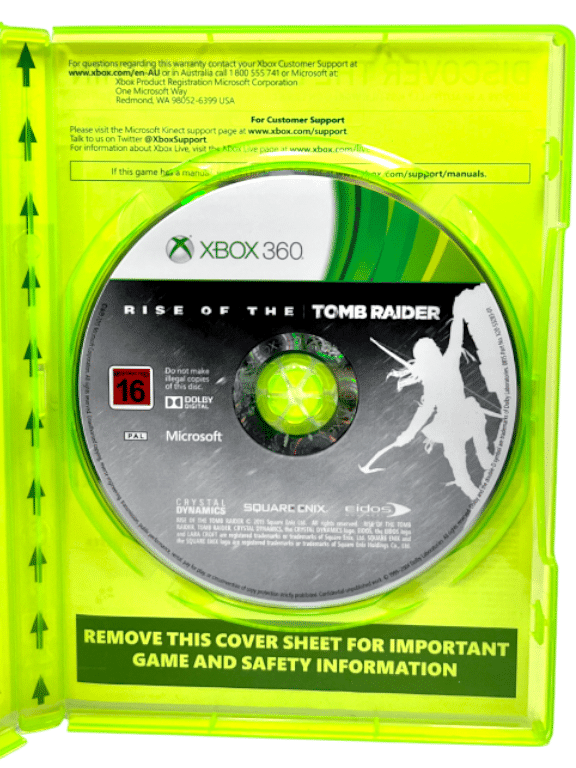 RISE OF THE TOMB RAIDER Xbox 360