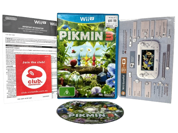 PIKMIN 3 (NZ Edition) Wii U *MINT COMPLETE* - Image 2