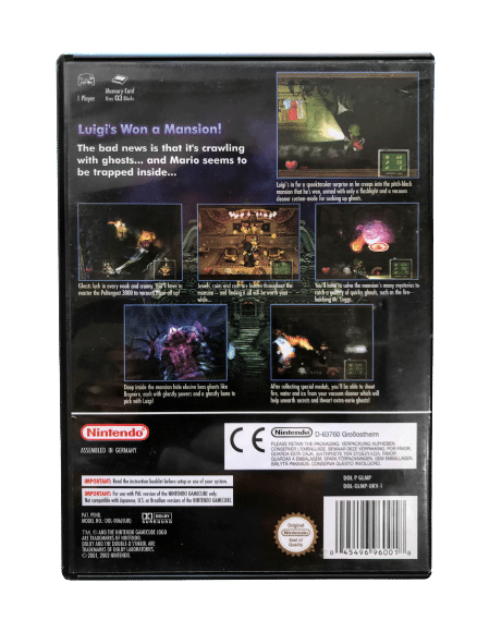 LUIGI'S MANSION (GameCube)