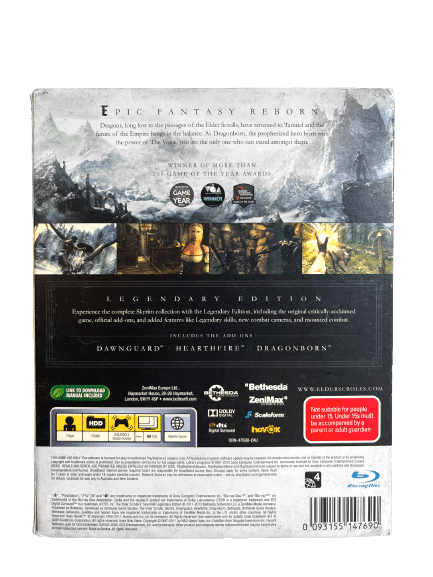 The Elder Scrolls V: Skyrim Legendary Edition (BOXED) *COMPLETE COLLECTOR'S* - Image 7