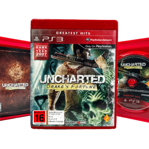 Uncharted: Drakes Fortune (GENUINE RED CASE EDITION) PS3 game