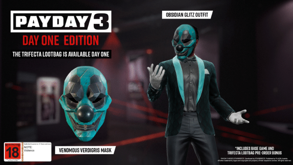 PAYDAY 3 DAY ONE EDITION (PS5) *MINT COMPLETE* - Image 2