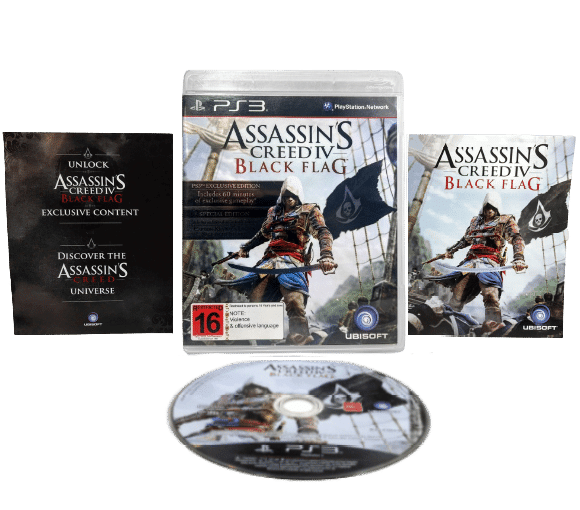 ASSASSINS CREED IV BLACK FLAG / Assassin's Creed Black Flag for SONY PlayStation 3