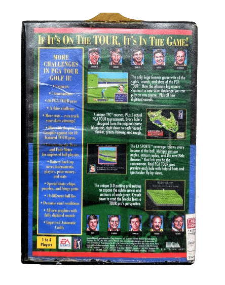 PGA Golf II (Sega Mega Drive) - Image 2