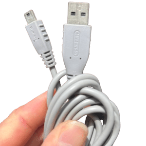 AUTHENTIC NINTENDO PRODUCT: Genuine NINTENDO Wii U Pro Controller Charging Lead / Mini USB Lead