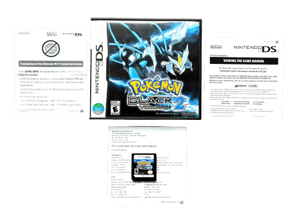POKEMON BLACK VERSION 2 / Pokemon Black 2 / Pokemon Black Version Two for NINTENDO DS
