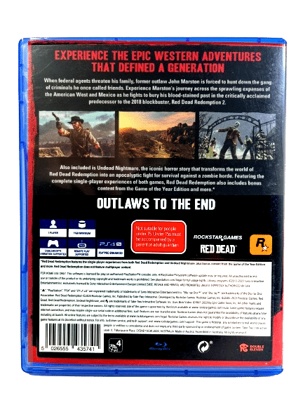 RED DEAD REDEMPTION Remastered (PS4) NEW - Image 5