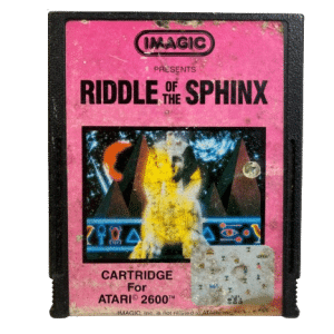 Riddle of the Sphinx (ATARI 2600 by iMagic)