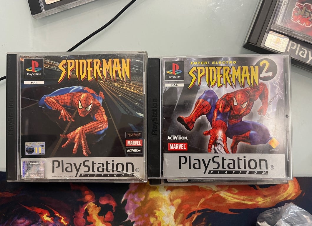 SPIDER-MAN 1 & SPIDER-MAN 2 (PS1)