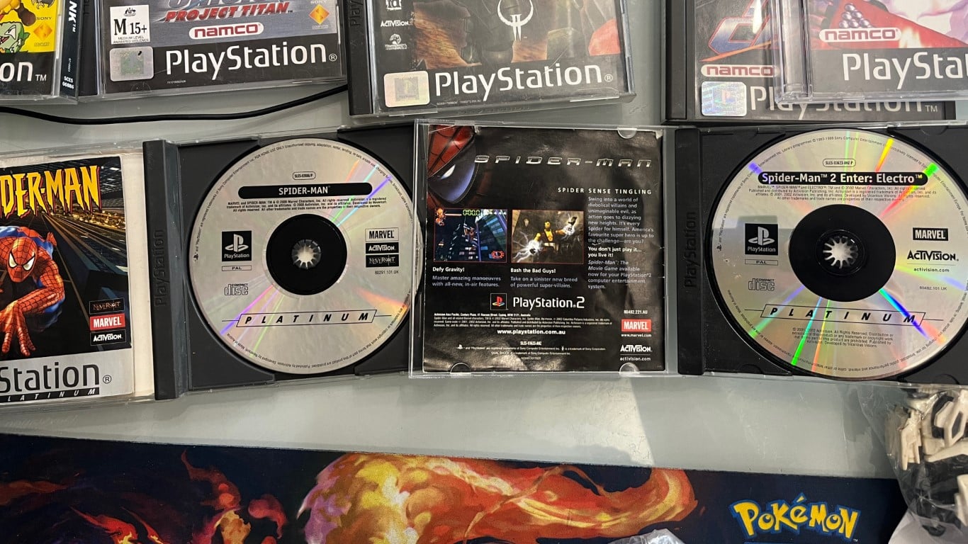 SPIDER-MAN 1 & SPIDER-MAN 2 (PS1) - Image 2