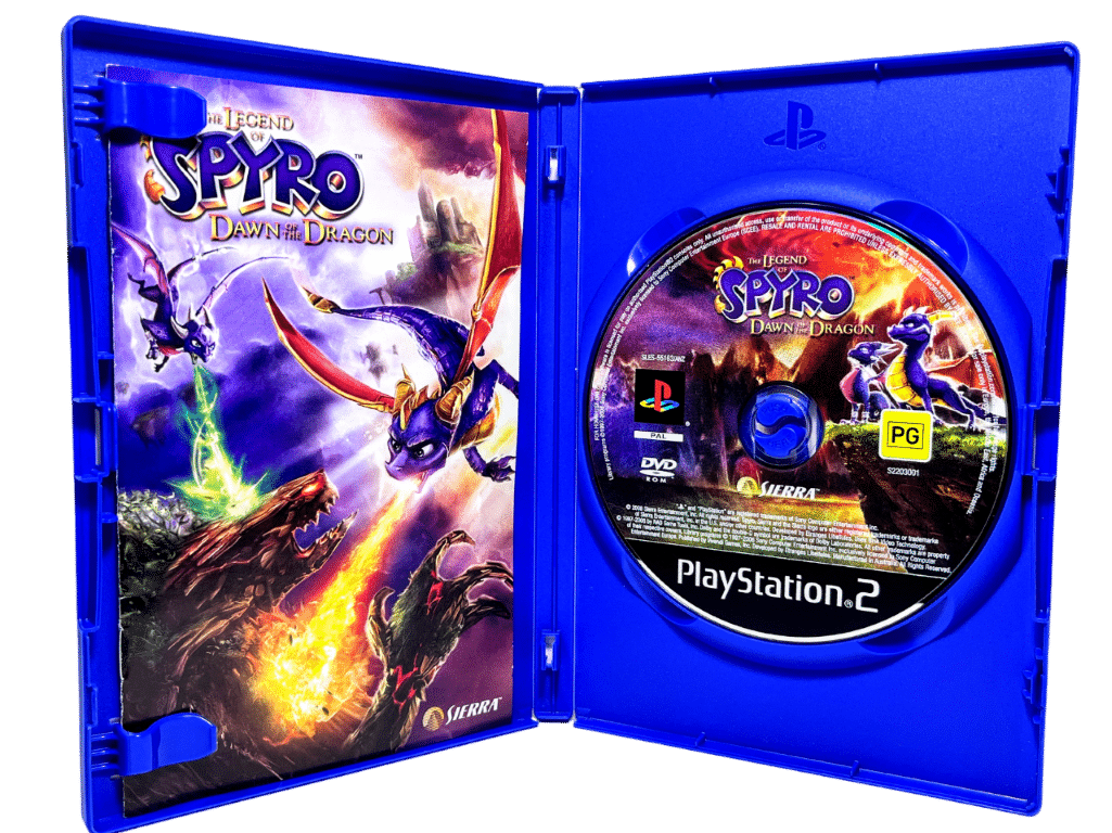 SPYRO DAWN OF THE DRAGON PS2 game