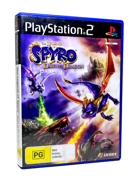 SPYRO DAWN OF THE DRAGON PS2 game
