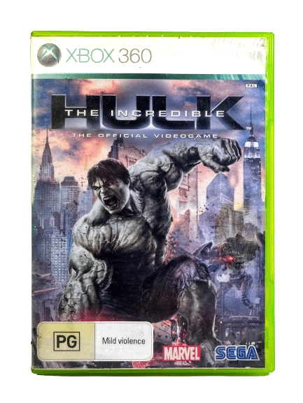 The Incredible HULK XBox 360 game
