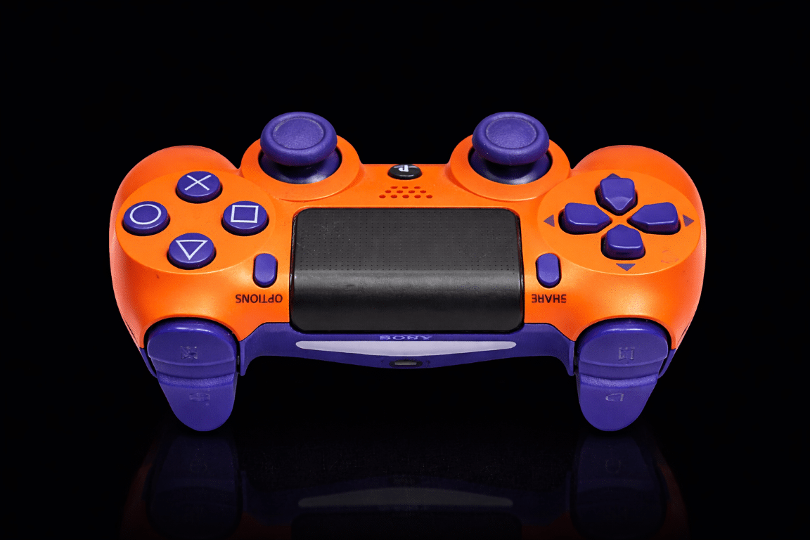 Genuine SONY PS4 Controller SUNSET ORANGE
