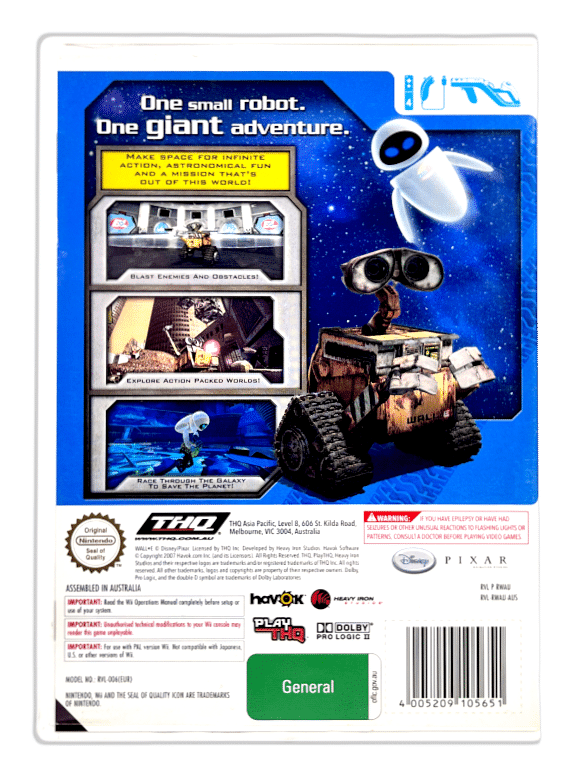WALL-E / Wall E The Videogame (Wii)