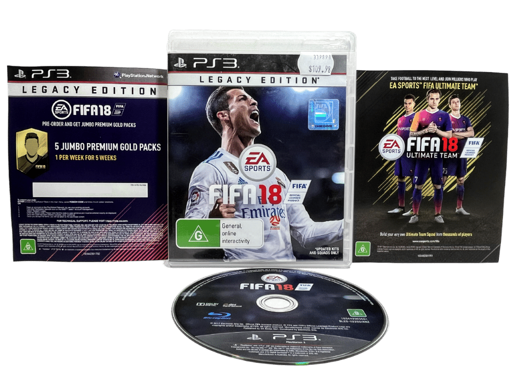 Ps3 Gameplay Fifa 18 Ps3 For Sale FIFA 18 (NZ Edition PS3) RARE