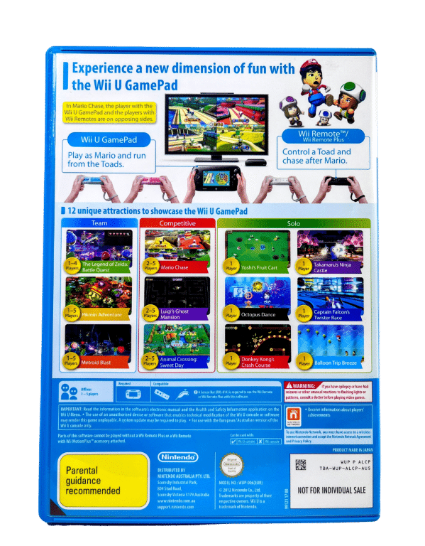 NINTENDO Wii U Console Bundle *COMPLETE BOX SET* - Image 14