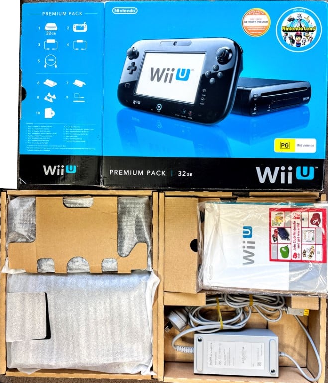 NINTENDO Wii U Console Bundle (BOXED)
