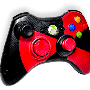 XBox 360 Controller RADIOACTIVE RED *GAMESTOP EXCLUSIVE*