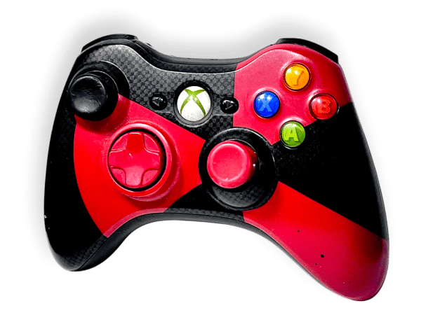 XBox 360 Controller RADIOACTIVE RED *GAMESTOP EXCLUSIVE*