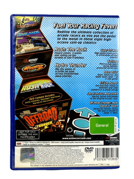 MIDWAY Arcade Treasures 3 (PS2) *MINT COMPLETE* - Image 3