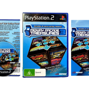 MIDWAY Arcade Treasures 3 (PS2) *MINT COMPLETE*