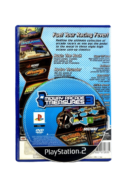 MIDWAY Arcade Treasures 3 (PS2) *MINT COMPLETE* - Image 5