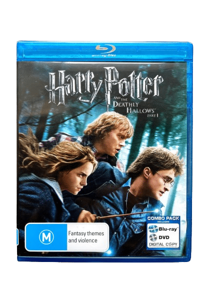 Harry Potter and the Deathly Hallows: Part 1 (4 Disc Blu-ray Combo: 2 Disc BD + DVD + Digital Copy)