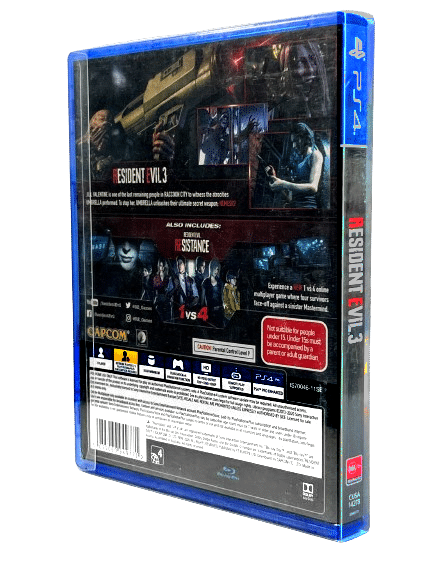 Resident Evil 3 PS4 VENTICULAR COLLECTOR'S BOX *EXCELLENT AND COMPLETE - Image 3