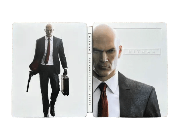 HITMAN THE COMPLETE SEASON PS4 GAME STEEL CASE EDITION