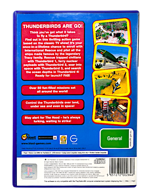 THUNDERBIRDS The Game (PS2)