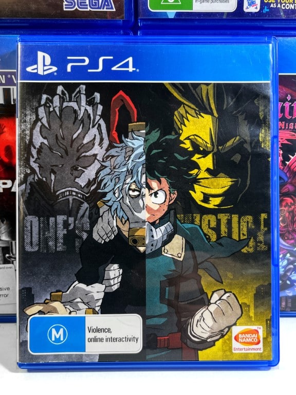 My Hero One's Justice PS4 game
