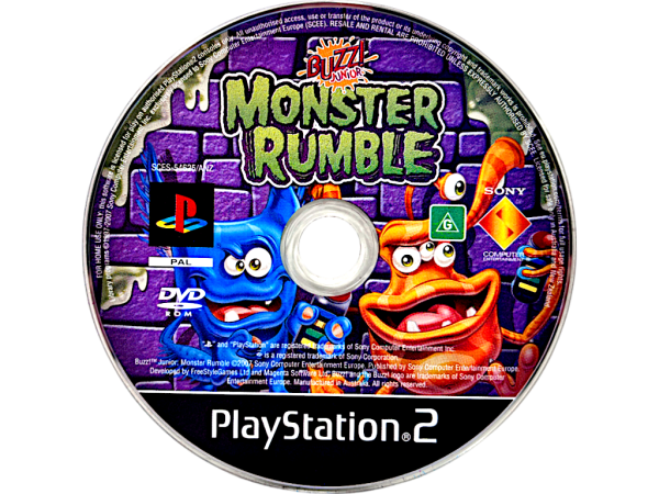 Buzz Junior Monster Rumble PS2