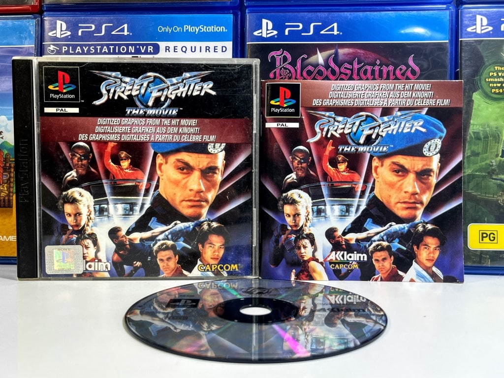 STREET FIGHTER The Movie Game (PS1) *MINT COMPLETE* Appleby Games