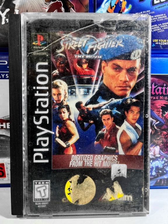 STREET FIGHTER The Movie Game (PS1) *ORIGINAL BIG BOX PLAYSTATION GAME*