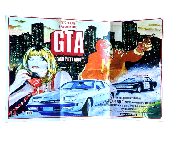 Grand Theft Auto The Original Game (BLACK LABEL) *MINT COMPLETE* - Image 2