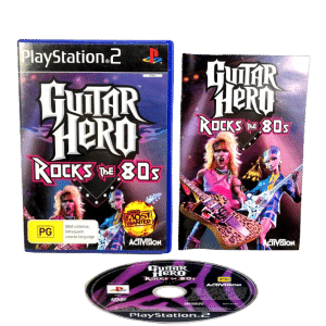 Guitar Hero ROCKS the 80s! (PS2)