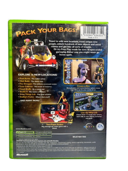 The Sims: Bustin' Out (XBox) *COMPLETE* - Image 2
