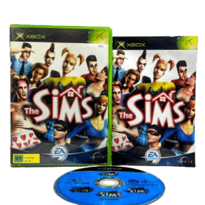 The SIMS (XBox) *CASE + COVER + MANUAL EXCELLENT no disc*