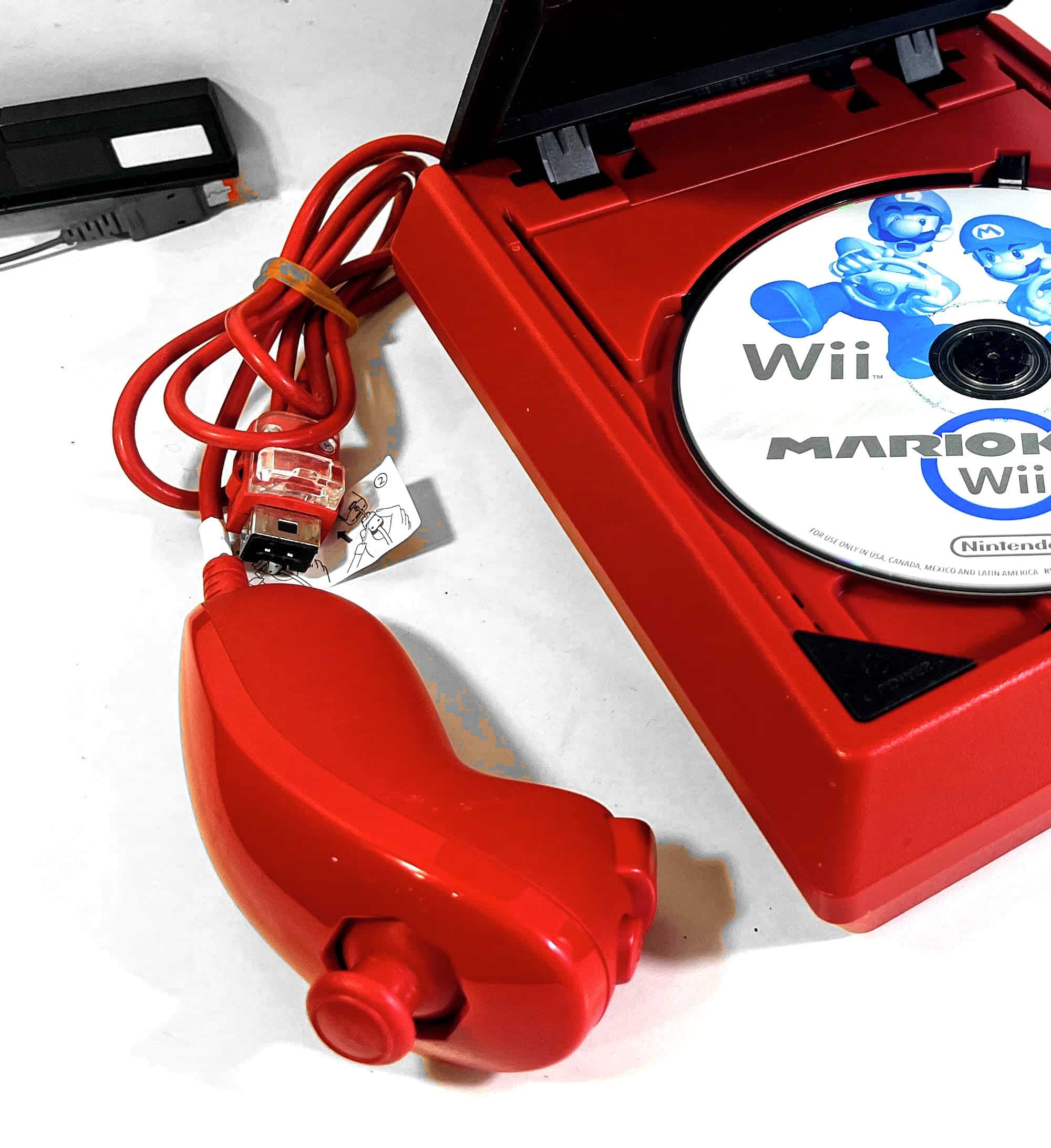 Official Nintendo Wii Nunchuk - MARIO LIMITED EDITION