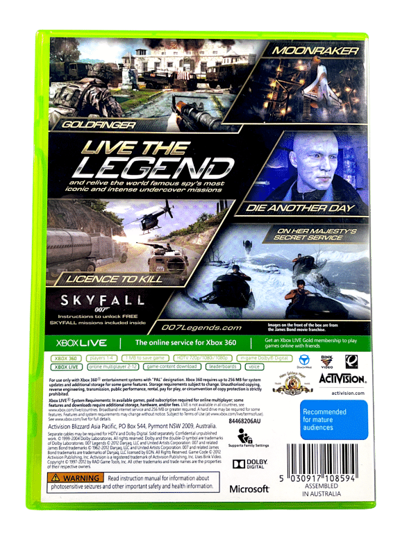 James Bond 007 Legends (Xbox 360)