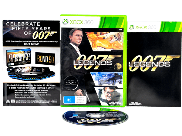James Bond 007 Legends (Xbox 360) *COMPLETE* - Appleby Games