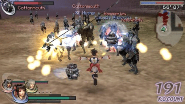 WARRIORS OROCHI 2 (PSP) *MINT COMPLETE* - Image 2