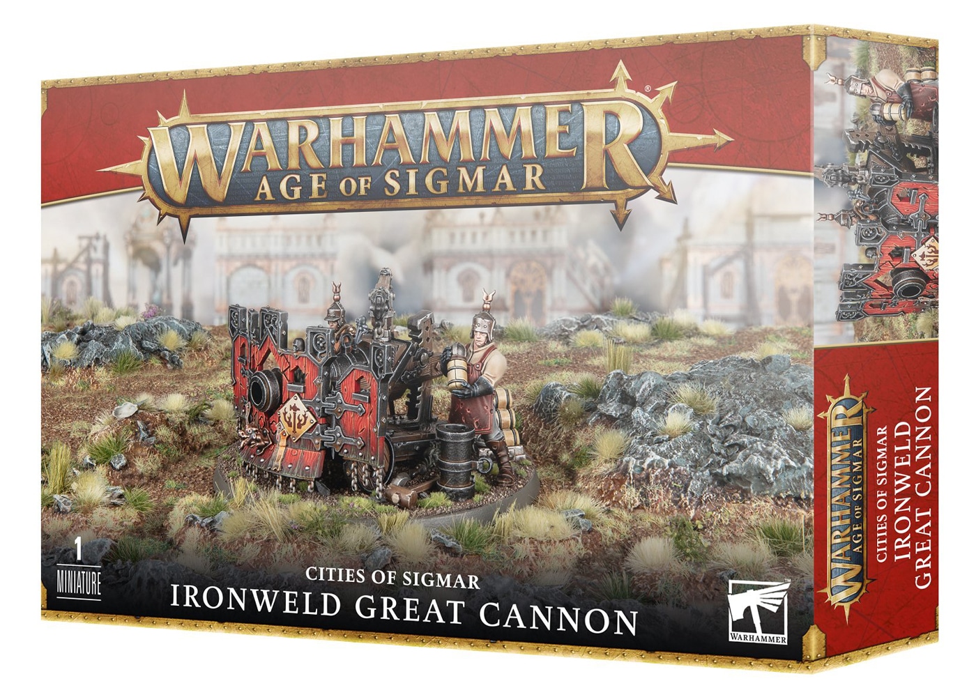 WARHAMMER 86-11 Cities of Sigmar: Ironwld Great Cannon