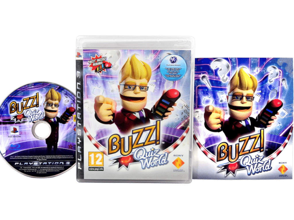Buzz!: QUIZ WORLD (PS3)
