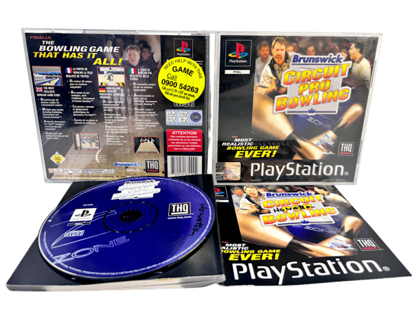 Burnswick CIRCUIT PRO BOWLING (PS1) *EXCELLENT + COMPLETE* - Image 2