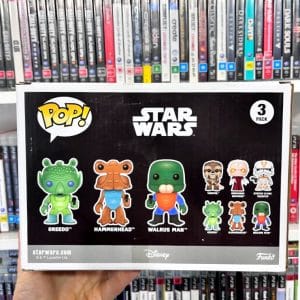 Funko Pop! STAR WARS 3-Pack - Greedo/Hammerhead/Walrus Man