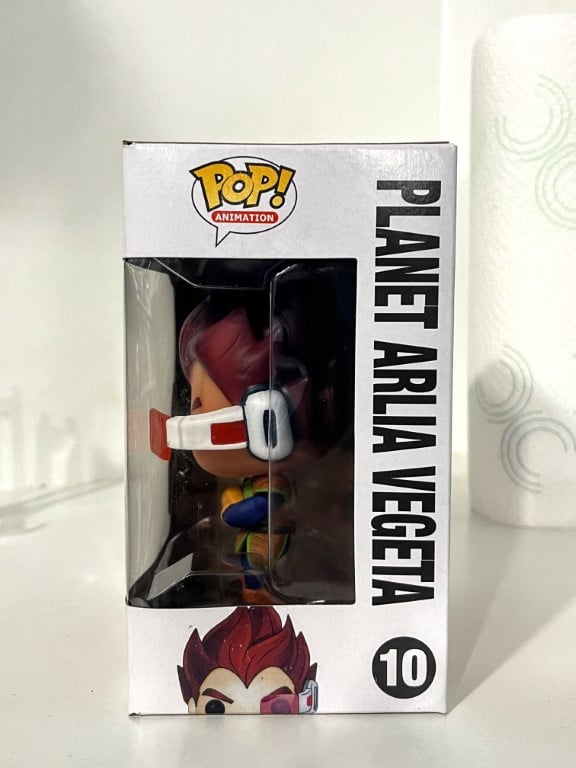 Figure Funko Vegeta Arlia Funko Pop Planet Arlia Vegeta #10 Toy Tokyo NYCC