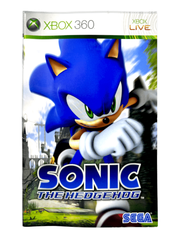 SONIC The Hedgehog (Xbox 360 RARE) *EXCELLENT COMPLETE