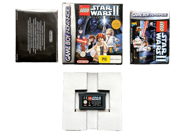 LEGO STAR WARS II: The Original Trilogy (GBA) *MINT COMPLETE*